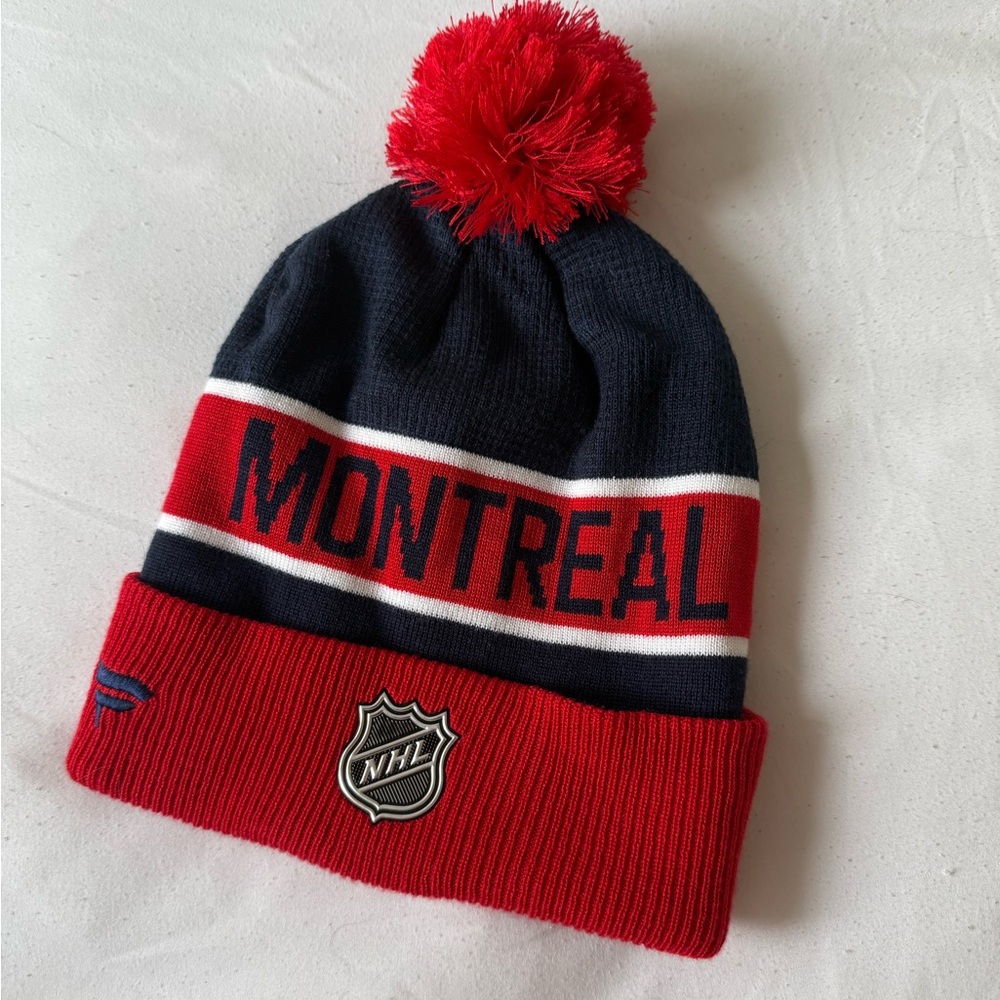 NEVER WORN Montreal NHL Beanie